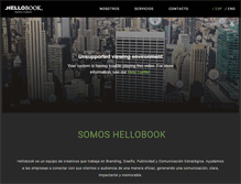 Tablet Screenshot of hellobook.es